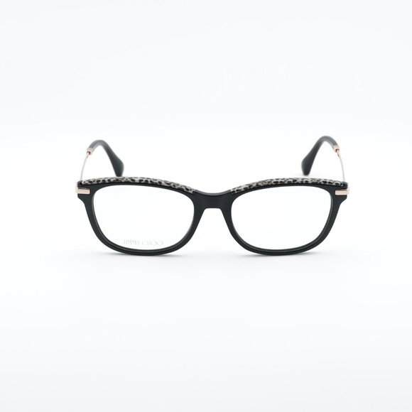 Jimmy Choo JC248 0FP3 00 Eyeglasses Black/Gold 53mm Cat Eye Frame - Picture 3 of 11